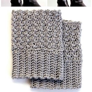 Handmade Reversable boot cuffs.